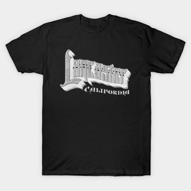 Vintage Lancaster, CA T-Shirt by DonDota